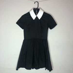 Deandri Roselle Collar Dress Wednesday Addams vibe